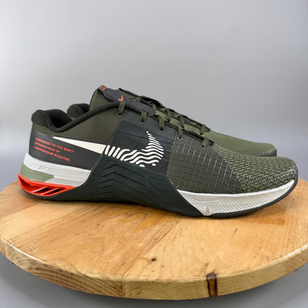 Nike‎ Metcon 8 Mens Size 19 Cargo Khaki Sequoia Training Shoes Sneakers NEW